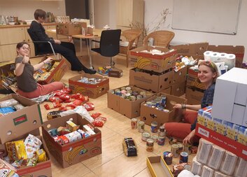 Děkujeme za štědrost při jarní Sbírce potravin